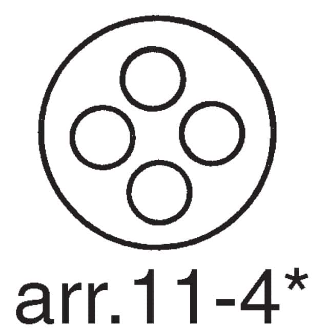206153-1 TE Connectivity AMP Connectors  Circular Connector Housings